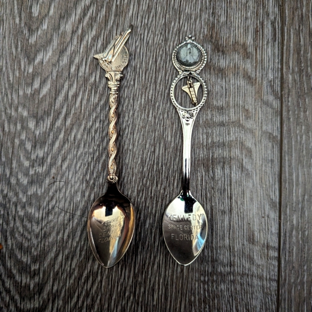 Vintage Kennedy Space center Spoons